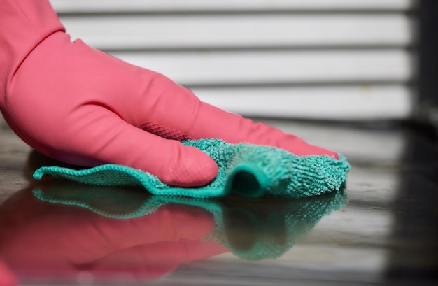 Clean and serene living space