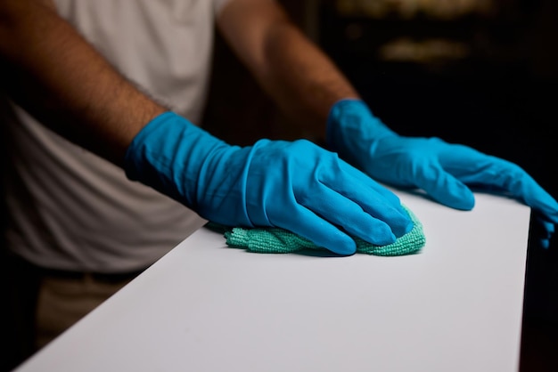 Seasonal deep cleaning creating a refreshed home environment